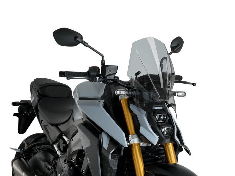 Puig Light Smoke 20835H - New Generation Touring Screen For Suzuki Gsx S 1000 2021-2024