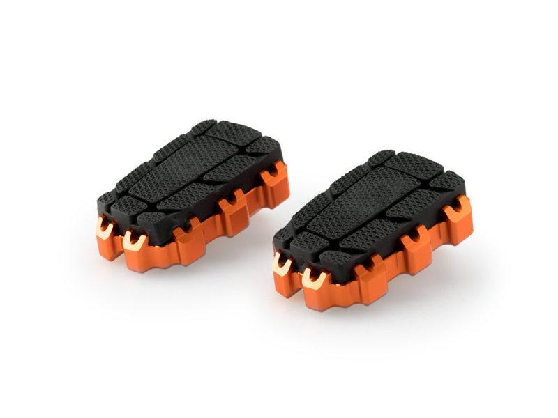 20851T - Puig Enduro 2 Footpegs For KTM 1050 Adventure 2015-2016 - Orange