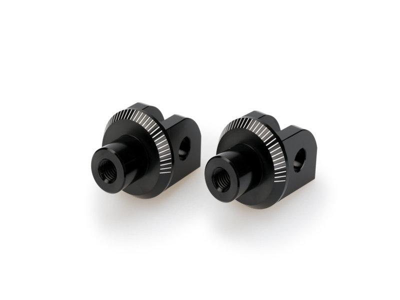Puig Black 20882N - Footpeg Adaptors For Suzuki Gsx 8R 2024-2025