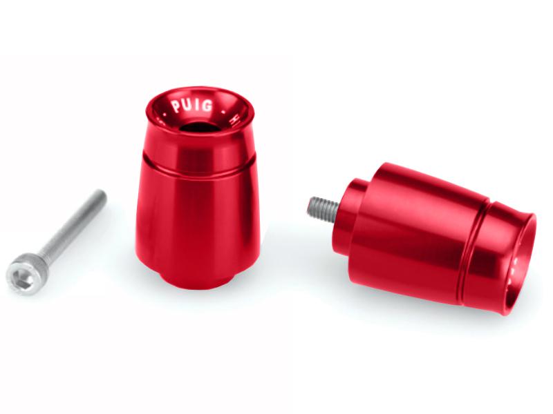 21009R - Puig Sport Bar Ends For Honda CB 500 Cup 1998-2004 - Red