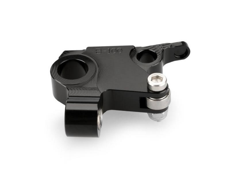 Puig Black 21079N - Brake Lever Adaptor For Ducati Desertx 2022-2025