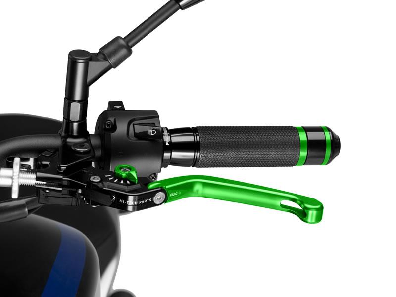 Puig Green 210Vv - Folding V3 Clutch Lever For Ducati 1098 2007-2008 - With Selector