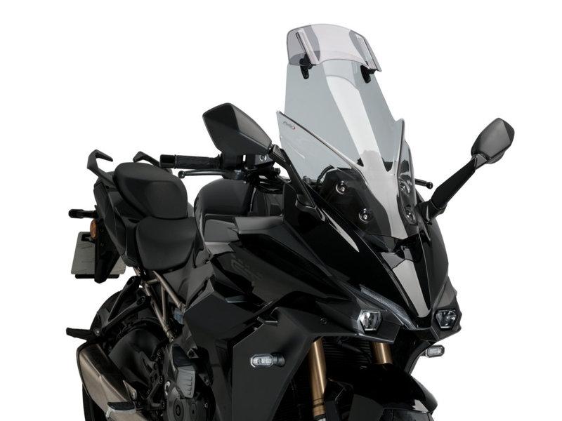 21343H - Puig Touring Screen With Extender For Suzuki GSX S 1000 GT 2022-2025 - Light Smoke