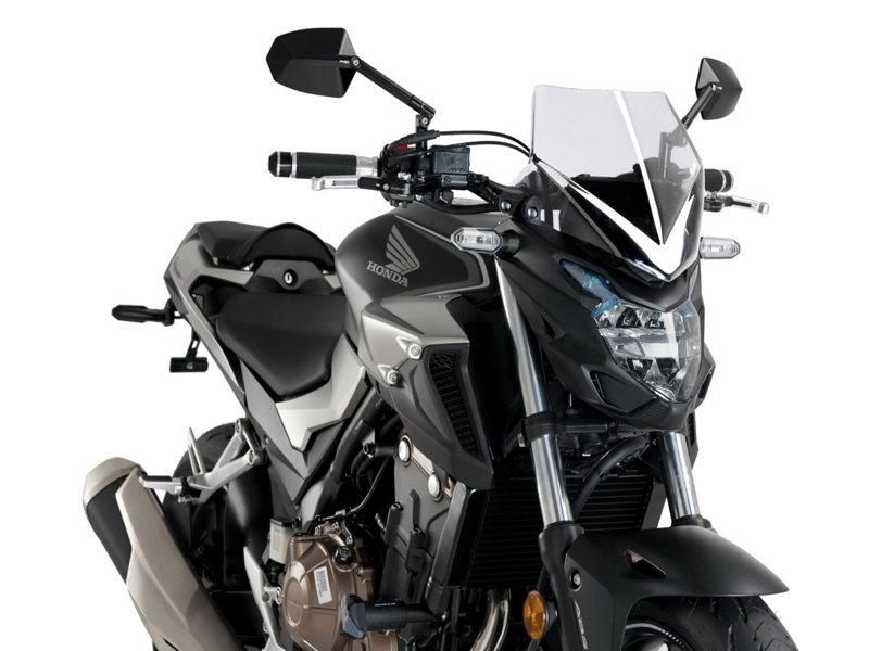 Puig Clear 21412W - New Generation Sport Screen For Honda Cb500 F 2016-2024