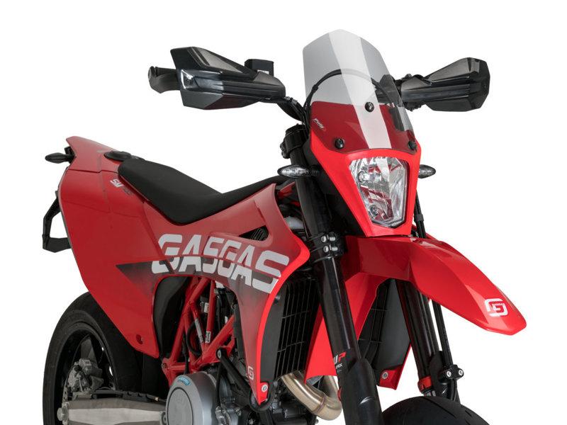 21474H - Puig New Generation Sport Screen For Gas Gas SM 700 2022-2024 - Light Smoke