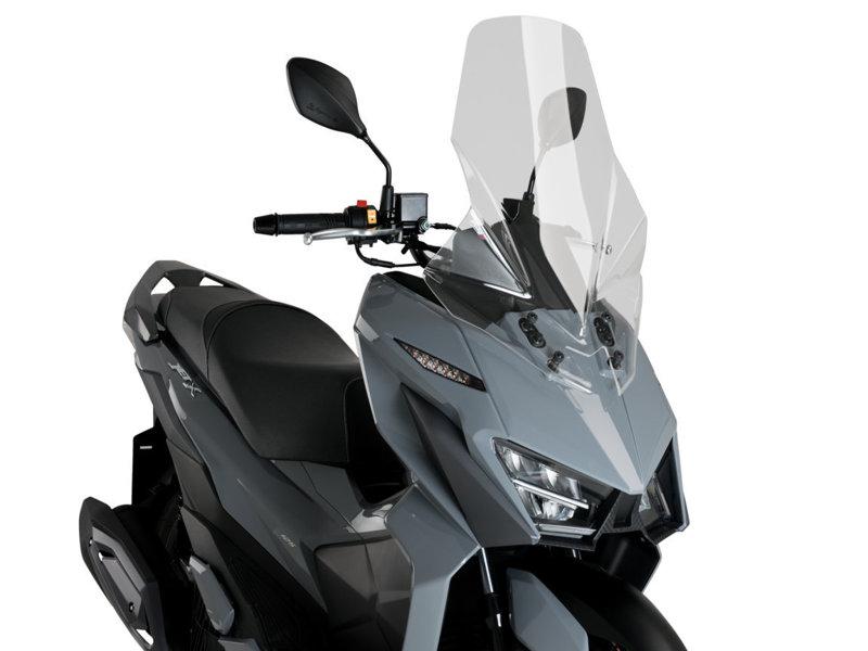 21534W - Puig V-Tech Line Touring Screen For Sym Jet X 125 2021-2025 - Clear