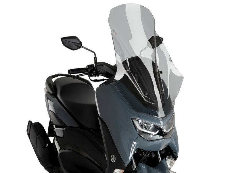 21802H - Puig V-Tech Line Touring Screen For Yamaha NMax 125 2021-2024 - Light Smoke