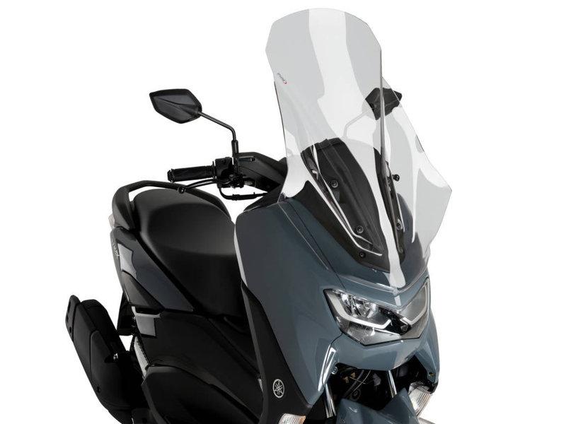 21802W - Puig V-Tech Line Touring Screen For Yamaha NMax 125 2021-2024 - Clear