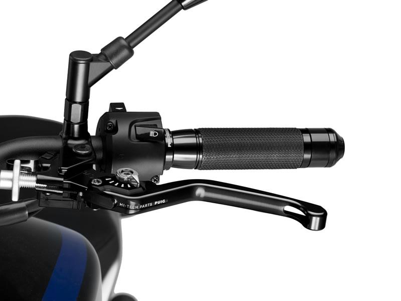 220NP - Puig Fixed V3 Clutch Lever For Ducati 1098 2007-2008 - Black With Silver Selector