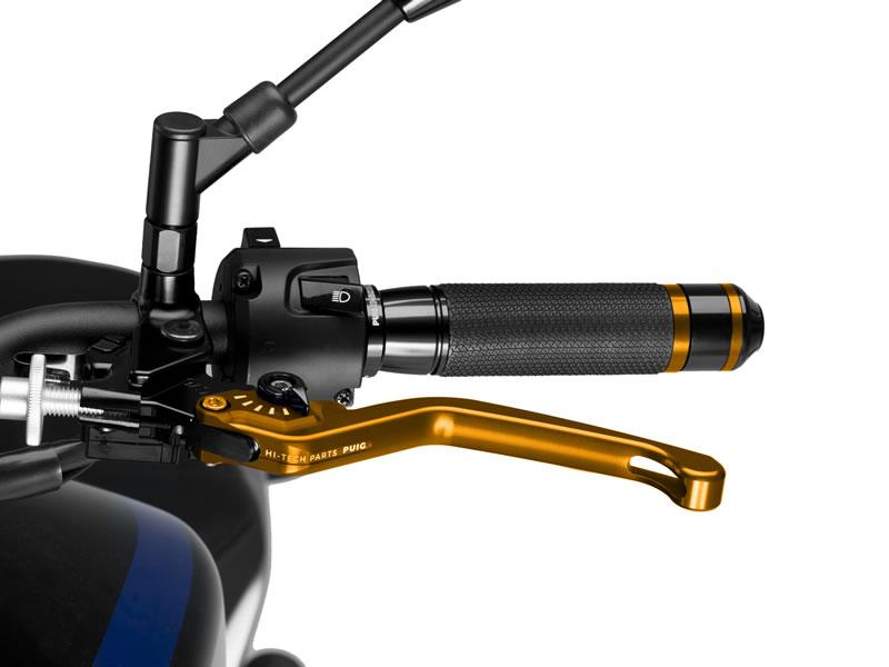 220ON - Puig Fixed V3 Clutch Lever For Ducati 1098 2007-2008 - Gold With Black Selector