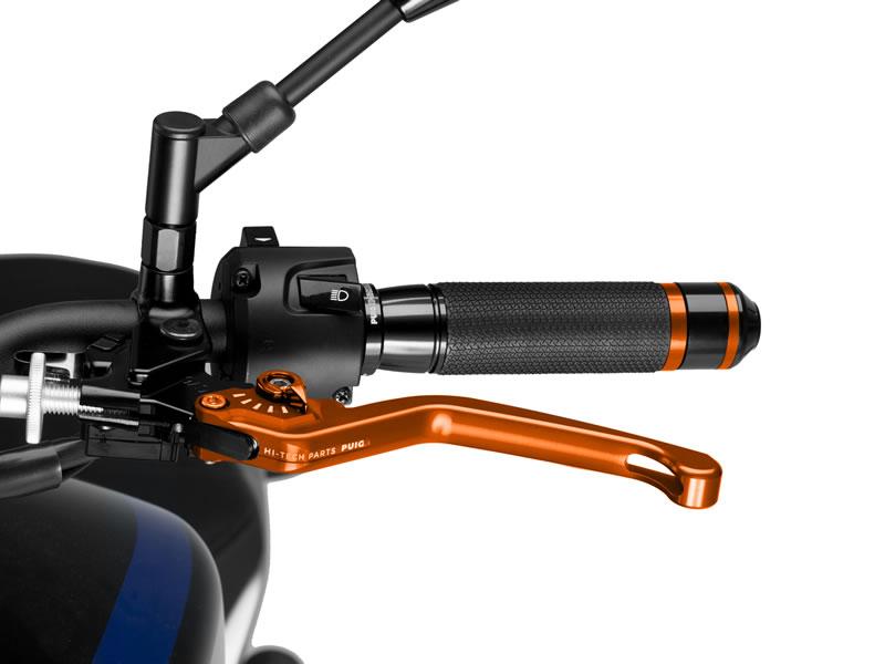 Puig Orange 220Tt - Fixed V3 Clutch Lever For Ducati 1098 2007-2008 - With Selector