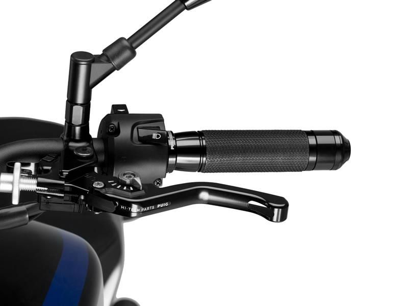 230NP - Puig Short V3 Clutch Lever For Ducati 1098 2007-2008 - Black With Silver Selector