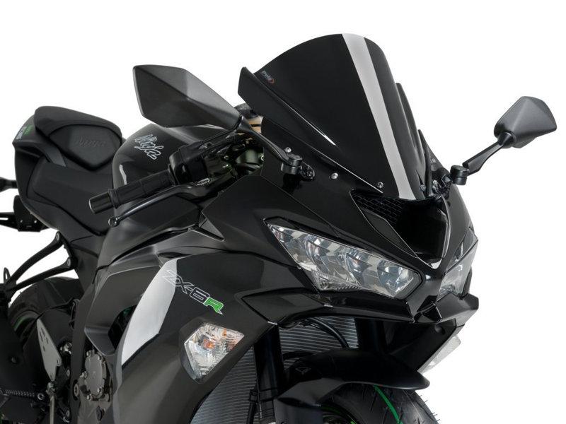 Puig Black 3177N - Z-Racing Screen For Kawasaki Zx-10R 2008-2010