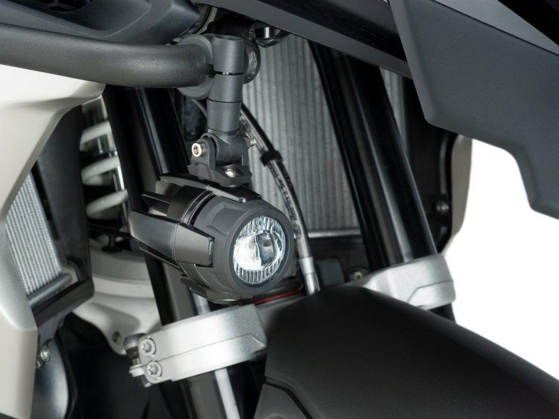 3489N - Puig Beam Auxiliary Lights For KTM 1050 Adventure 2015-2016 - Black