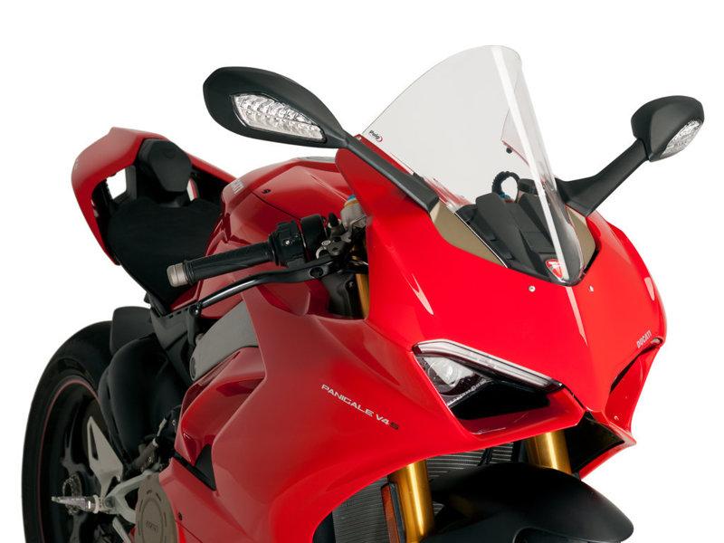 3759W - Puig R-Racer Screen For Ducati Panigale 1100 V4 SP2 2022-2023 - Clear