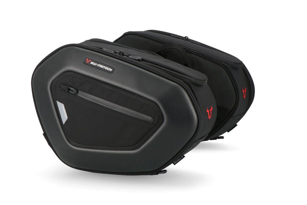 BC.HTA.08.740.36500 - SW Motech PRO Blaze Saddlebag Set For Kawasaki Z 900 ABS 2017-2024 - Black