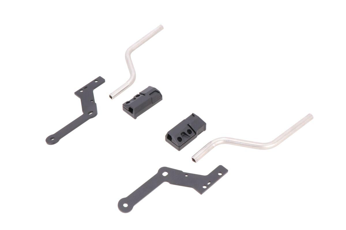 HTA.11.740.86100/B - SW Motech Blaze Pannier Spacer For Triumph Trident 660 2021-2024 - Black