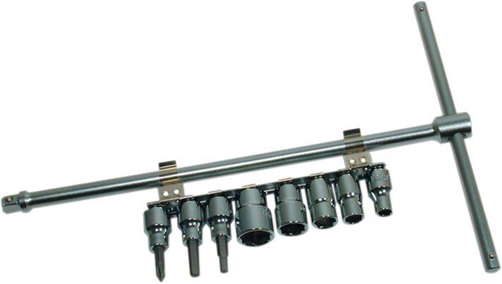 TSDS38 - Cruz Tools Sliding T-Driver With 8 Piece Socket Set