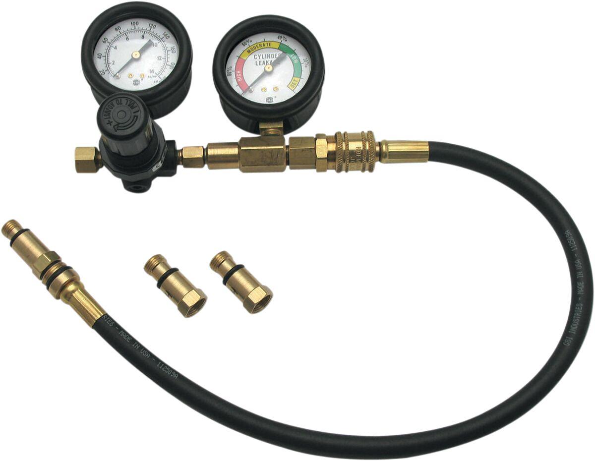 782 - Jims Dual Gauge Leakdown Tester - Black