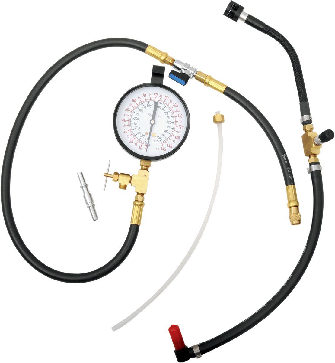 955 - Jims Professional Fuel Injection Pressure Test Tool - Harley Davidson XL 883 R 2007-2008 - Black