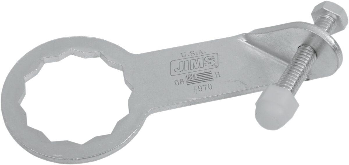 970 - Jims 3rd Hand Axle Locker Tool - Harley Davidson FLTRXS 1690 2015 - Silver