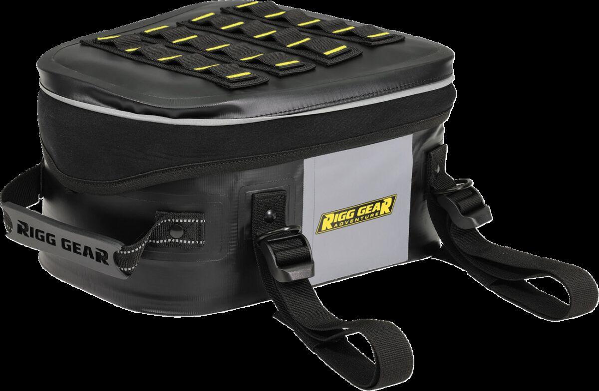 Nelson Rigg Black/Gray/Yellow Se-4012 - Hurricane Waterproof Tail Bag - 12L