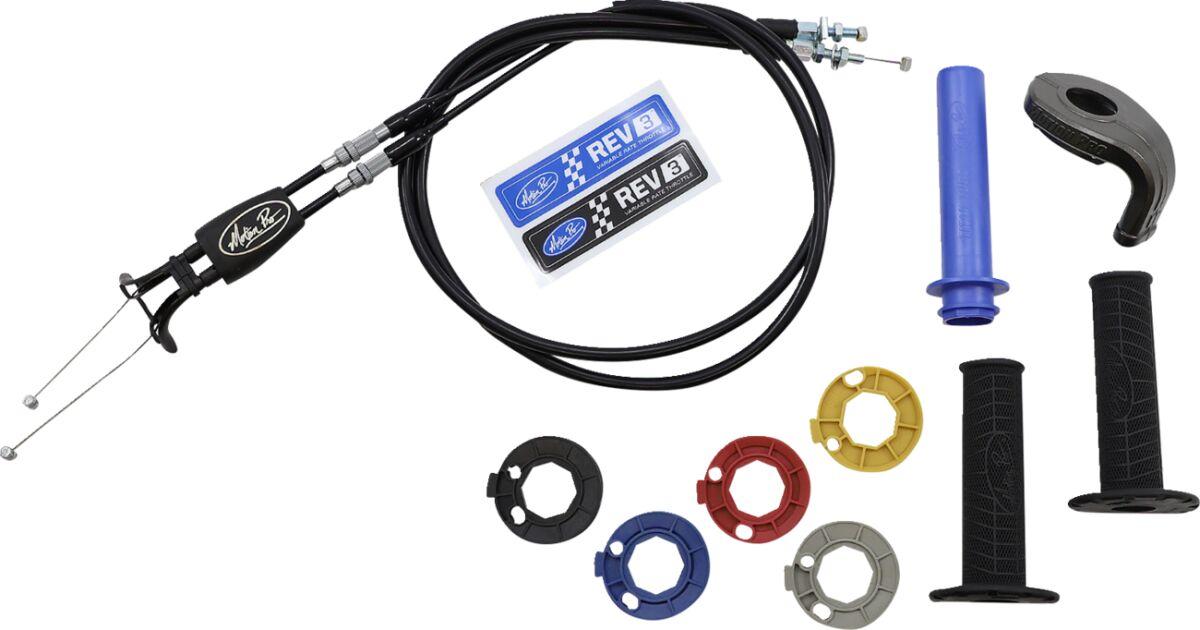 01-2935 - Motion Pro Rev3 Variable Rate Throttle Kit For Honda CRF450RX 2017-2018 - Black