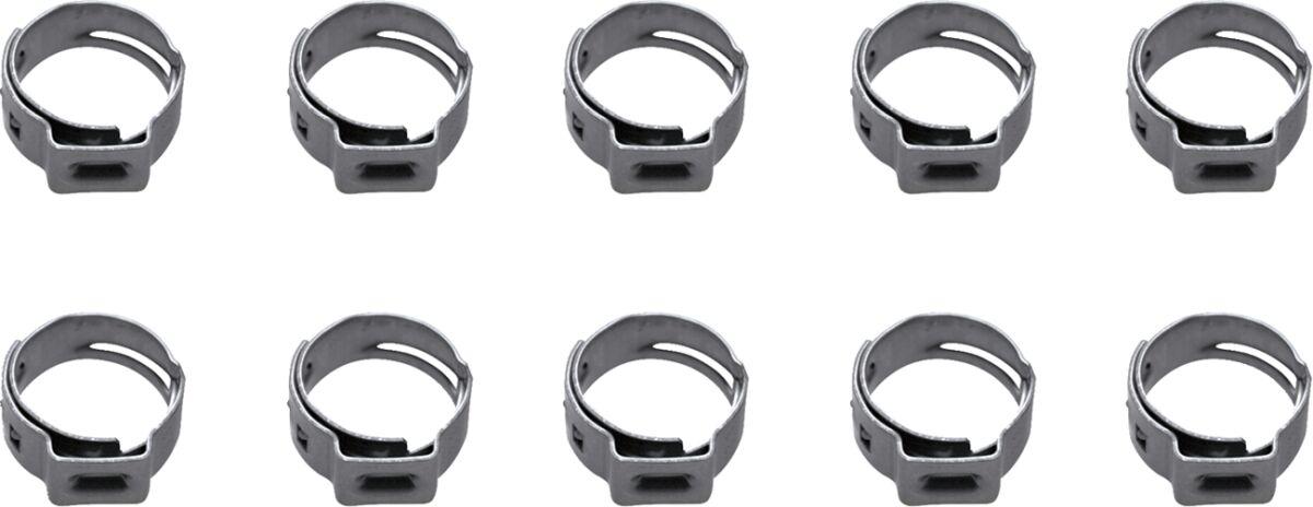 12-0084 - Motion Pro Stepless Ear Clamps - Raw/Silver