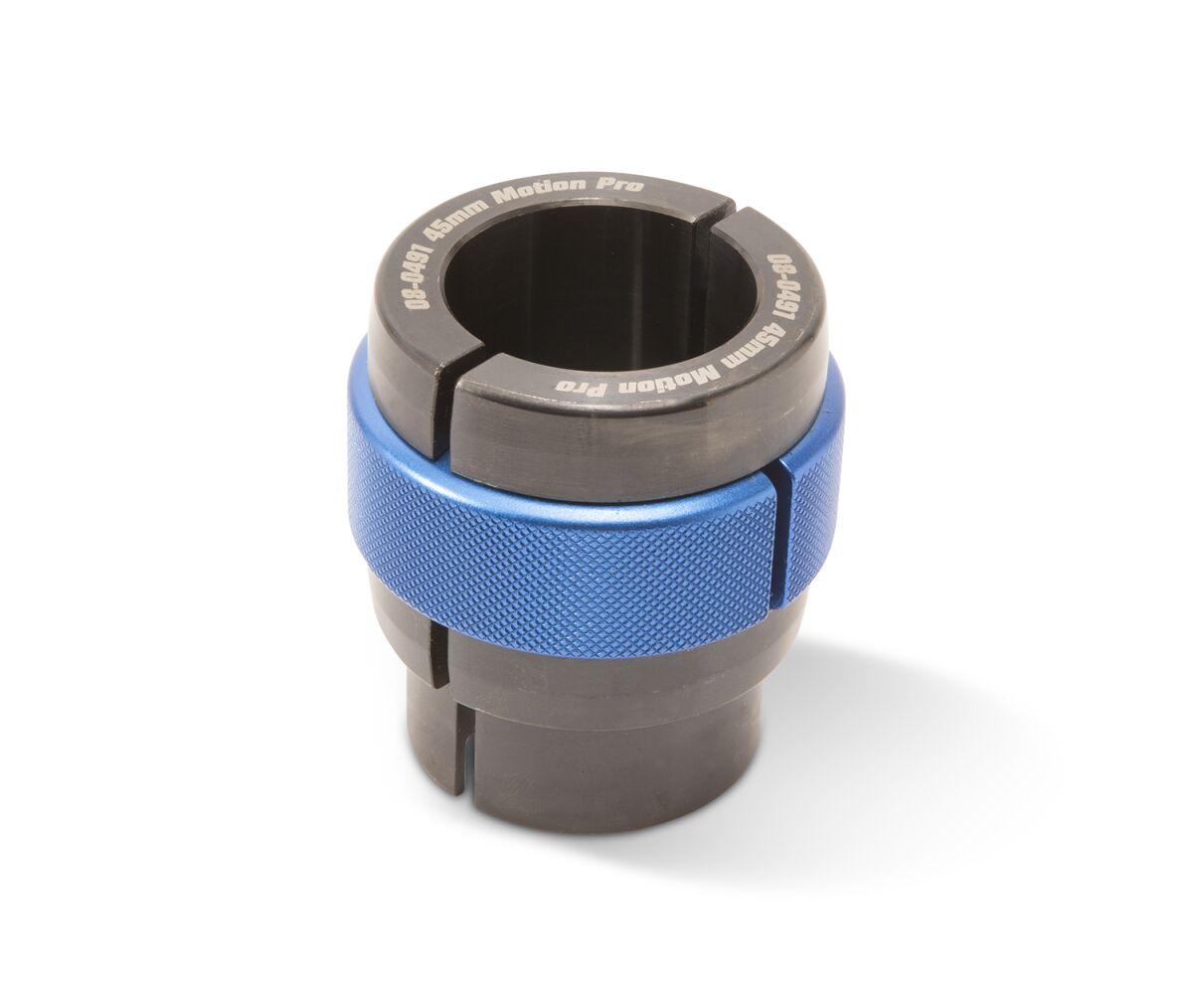 08-0491 - Motion Pro Ringer Fork Seal Driver - Suzuki GSX-R 600 1997-2003 - Anodised/Blue/Silver