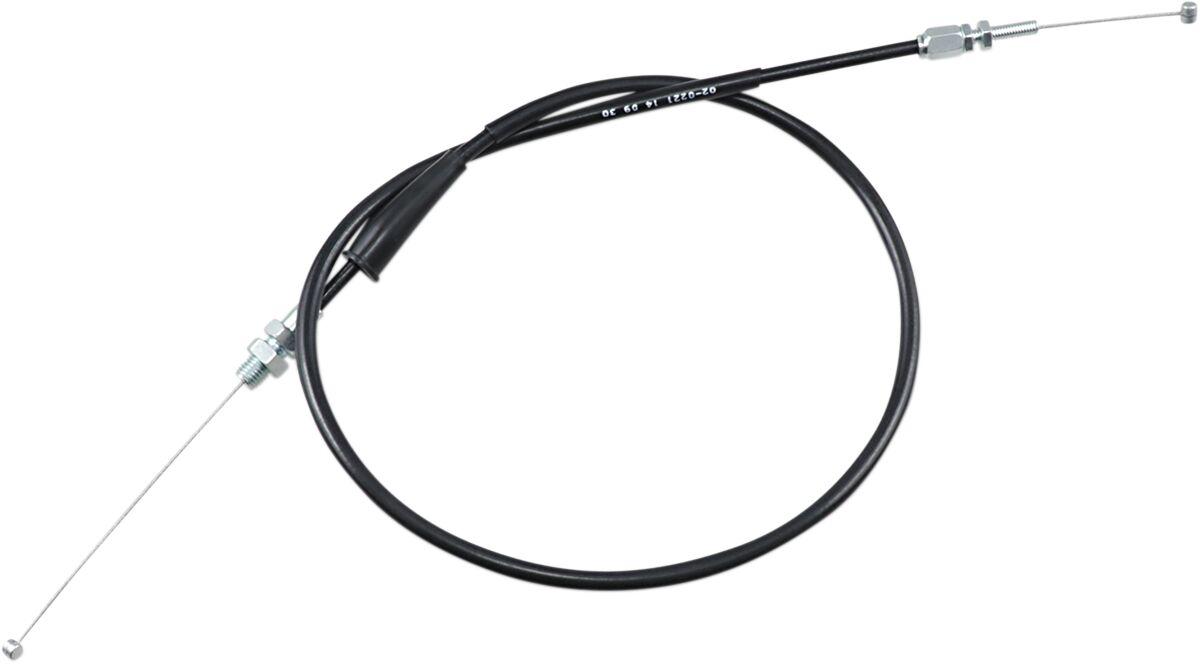 02-0221 - Motion Pro Black Vinyl Throttle Cable - Honda XR600 R 1988-2000 - Black
