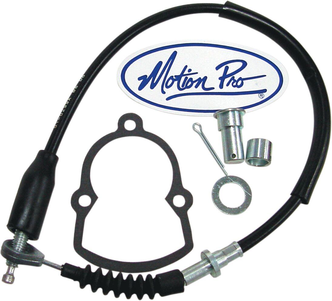 01-0298 - Motion Pro Black Vinyl Rear Brake Cable Kit - Yamaha YFS200 MNH 1991-1997 - Black