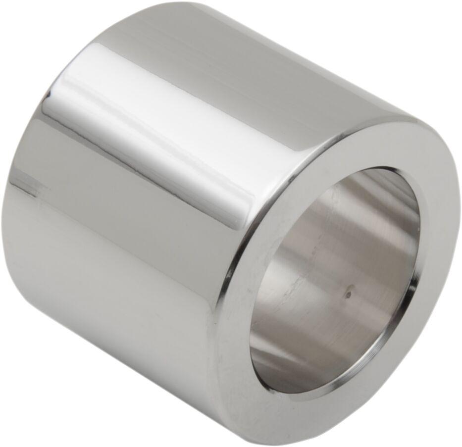 W16-0344-HWS - Drag Specialties Wheel Spacer For Harley Davidson FXCW 1584 2008-2009 Front Left without ABS - Chrome