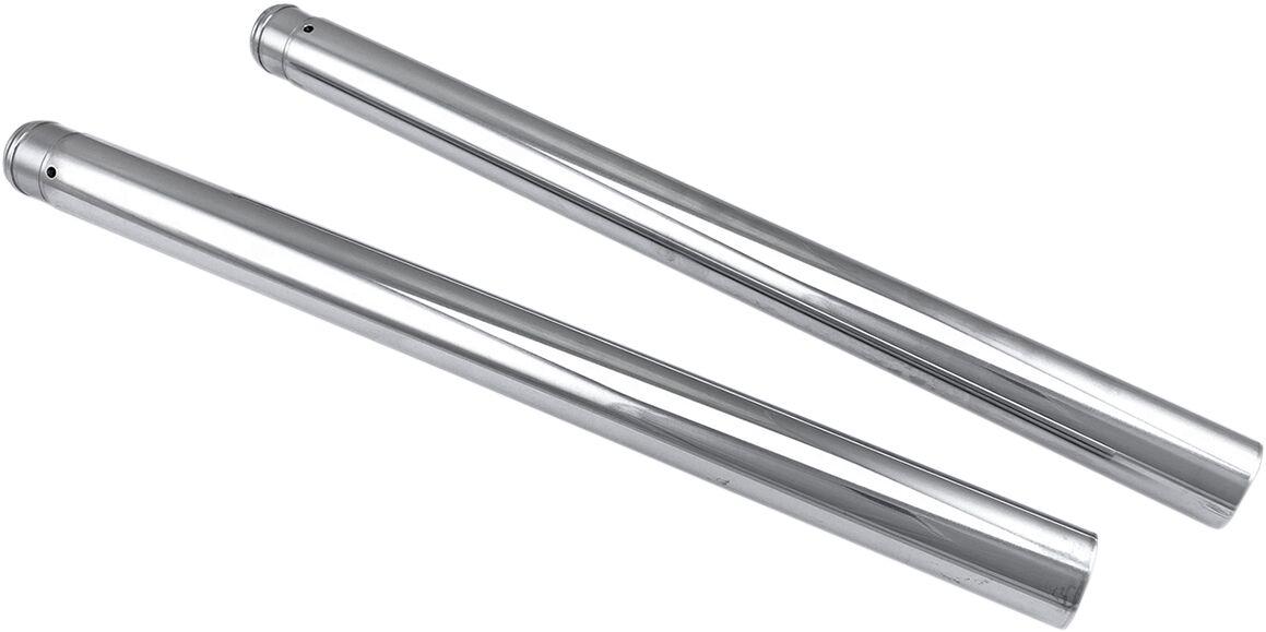 C23-0187 - Drag Specialties Fork Tubes For Harley Davidson FLHR 1340 1994-1998 - Chrome