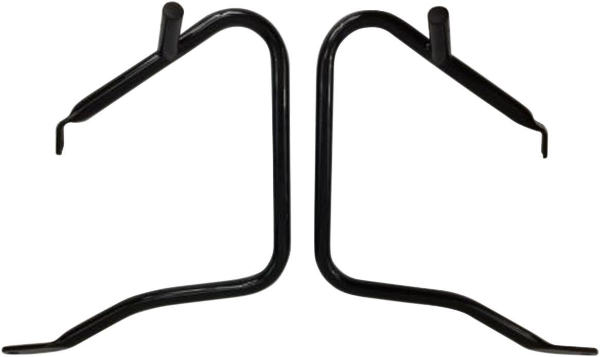 21027B - Drag Specialties Saddlebag Protectors For Harley Davidson FLHR 1690 Road King 2014-2016 - Black