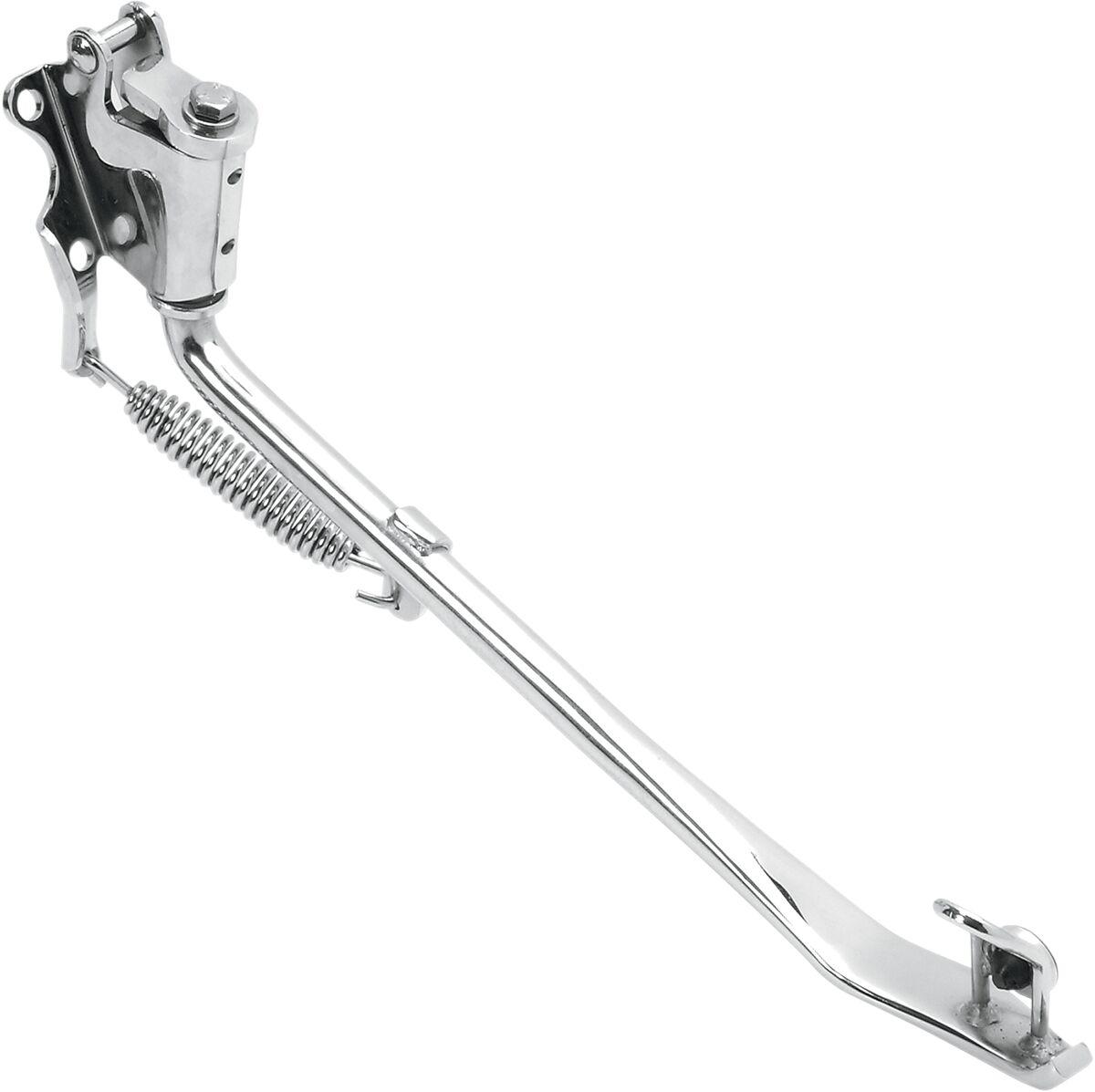 32-0469 - Drag Specialties  Kickstand Kit For Harley Davidson FLST 1340 1987-1990 Stock Length - Chrome