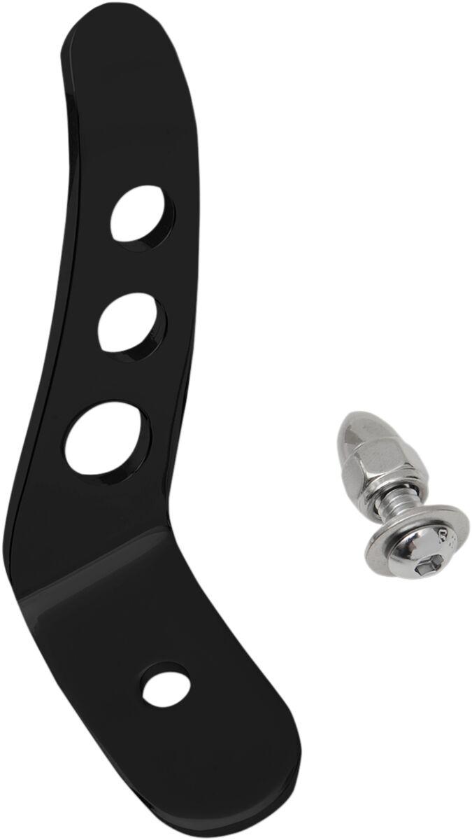 C32-0477GB - Drag Specialties Easy Find Kickstand Extension For Harley Davidson FLHR 1584 2007-2008 - Gloss Black