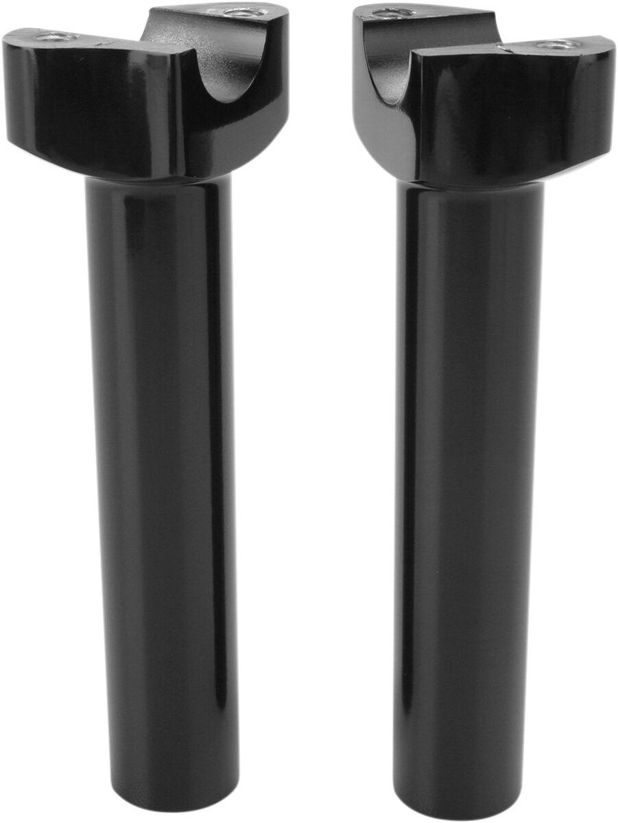 241614 - Drag Specialties Forged Aluminium Handlebar Riser 16.5 cm Rise - Black