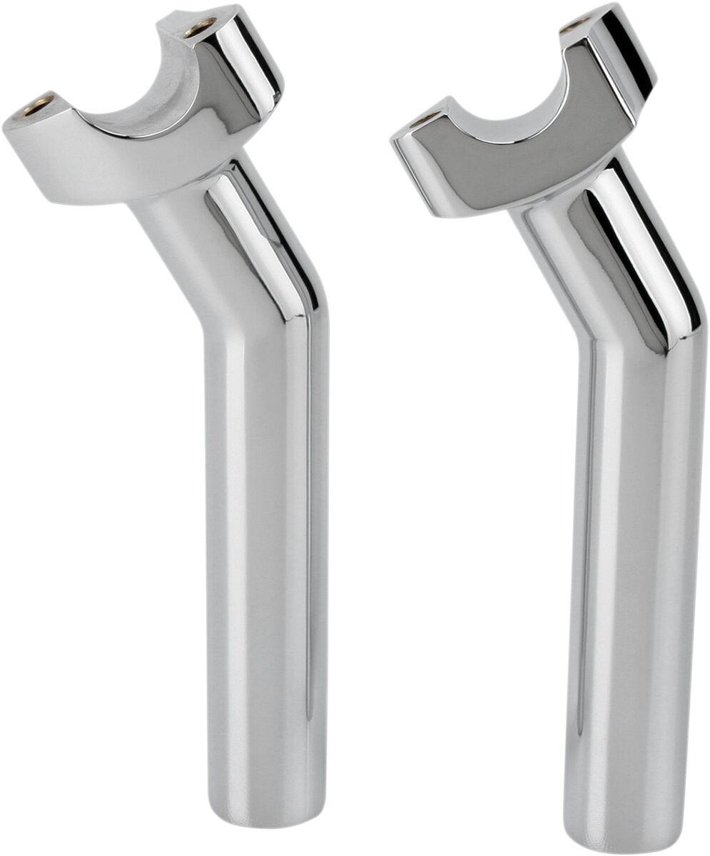 241603 - Drag Specialties Forged Aluminium Handlebar Riser 16.5 cm Rise - Chrome