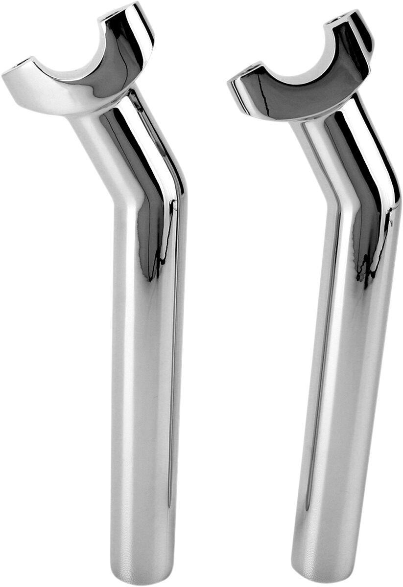 241604 - Drag Specialties Forged Aluminium Handlebar Riser 21.5 cm Rise - Chrome