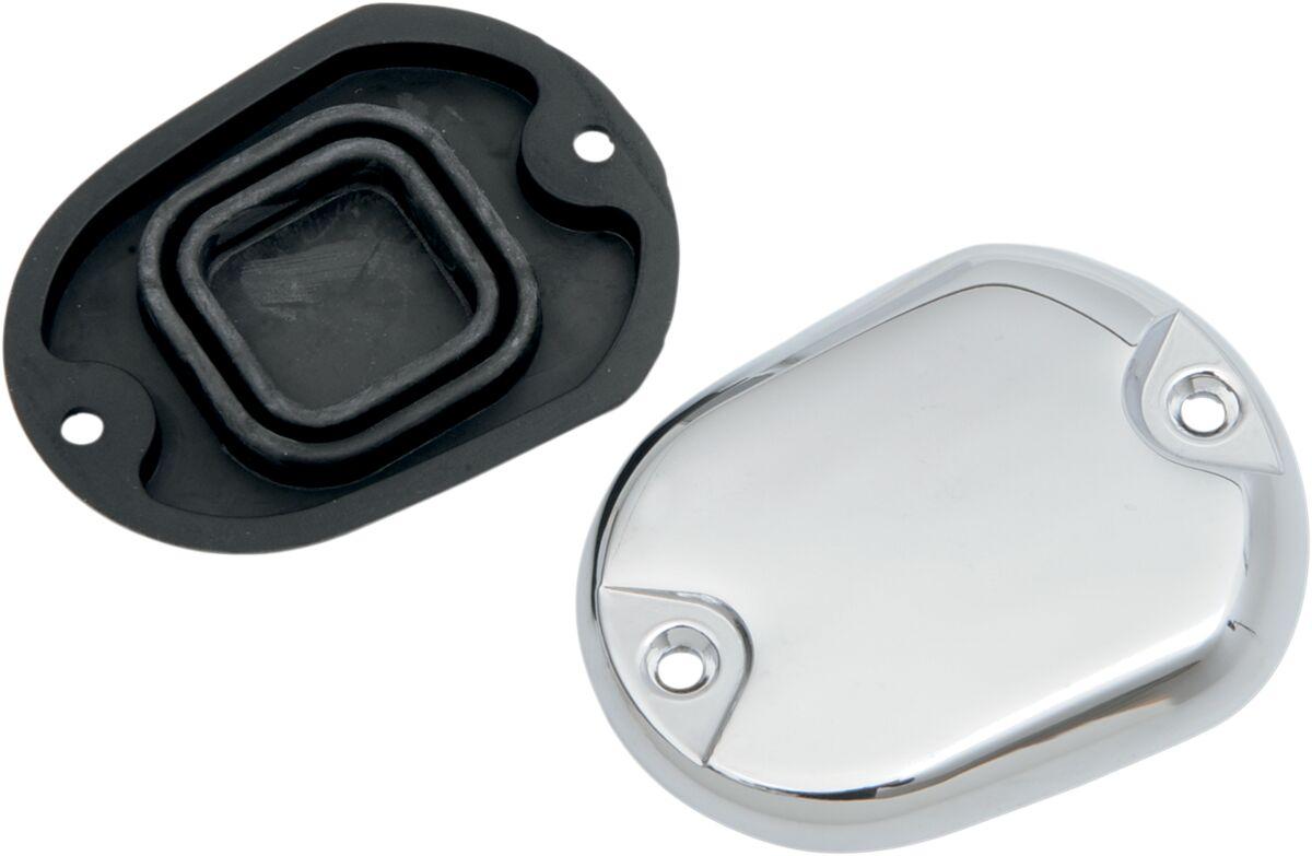 H07-0665-C - Drag Specialties Front Brake Master Cylinder Cover For Harley Davidson XL 1200 C 2004-2020 - Chrome