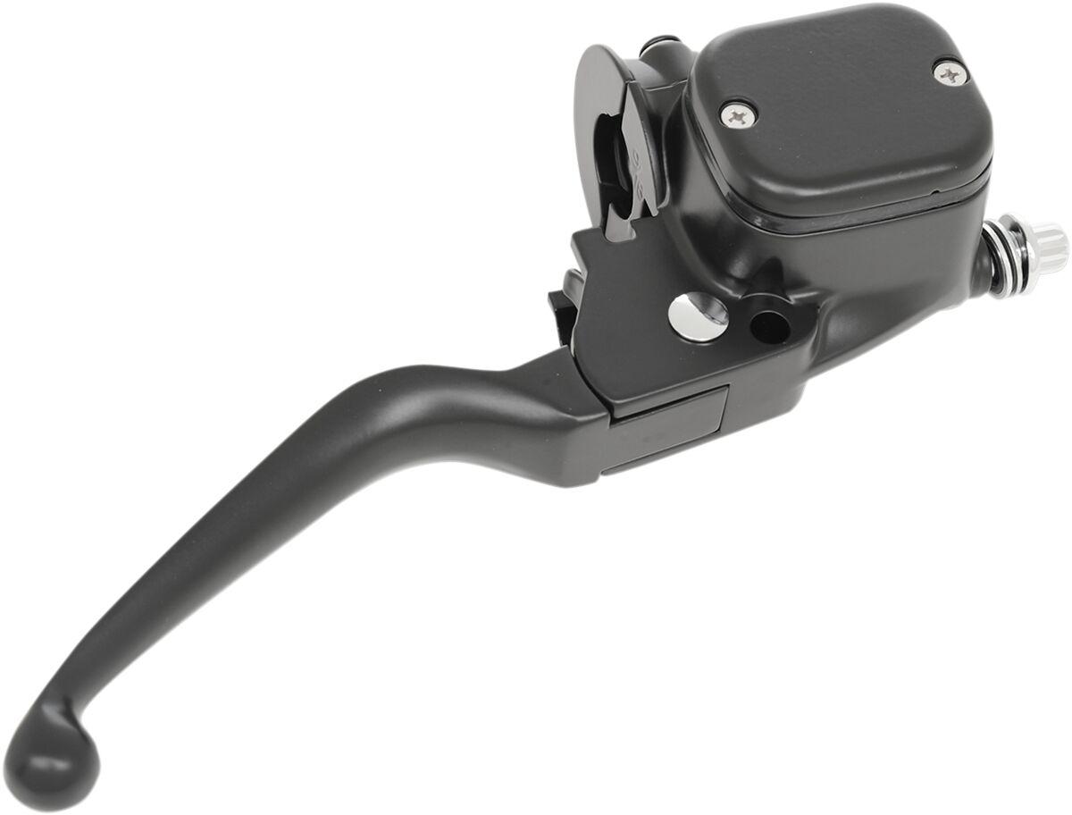 H07-0748MB-1 - Drag Specialties Front Brake Master Cylinder Assembly For Harley Davidson FLD 1690 2012-2013 - Black