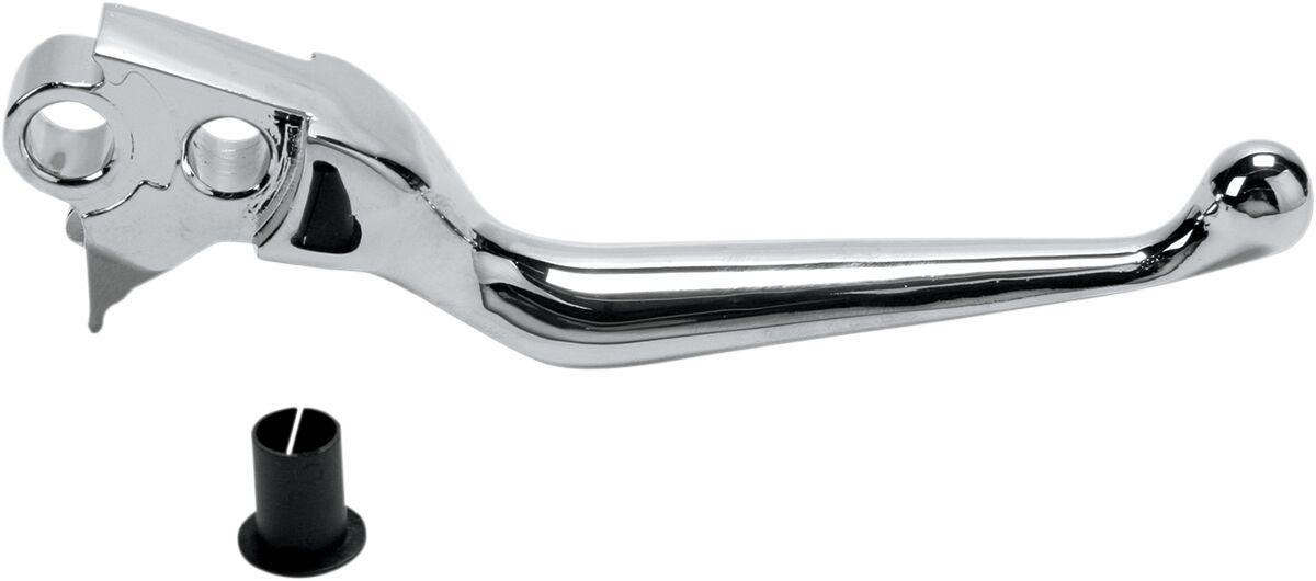 H07-0574-B - Drag Specialties Wide Blade Brake Lever For Harley Davidson FLHR 1340 1996-1998 - Chrome