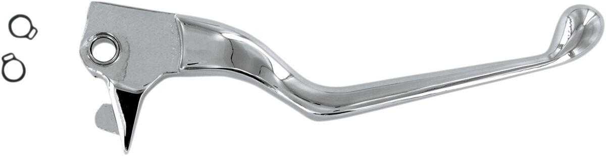 H07-0575-B - Drag Specialties Wide Blade Brake Lever For Harley Davidson XL 1200 C 2004-2013 - Chrome