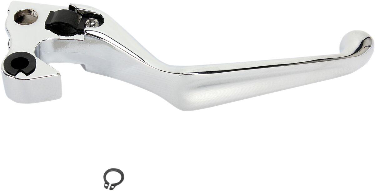H07-0592-C - Drag Specialties Wide Blade Clutch Lever For Harley Davidson XL 1200 C 2014-2020 - Chrome
