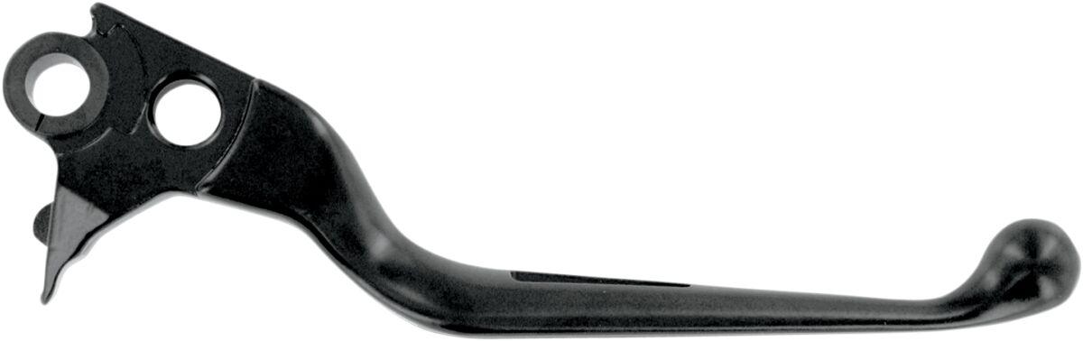 H07-0769B-B - Drag Specialties Slotted Wide Blade Brake Lever For Harley Davidson FLD 1690 2012-2013 - Black
