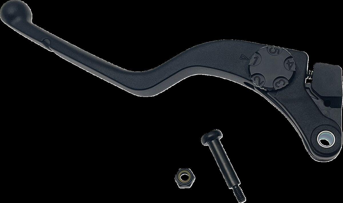 H07-0731MB-C - Drag Specialties Clutch Lever Assembly For Harley Davidson RA 1250 2021-2024 - Black