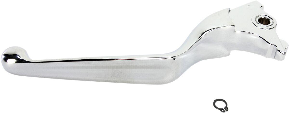 H07-0592-B - Drag Specialties Wide Blade Brake Lever For Harley Davidson XL 1200 C 2014-2020 - Chrome