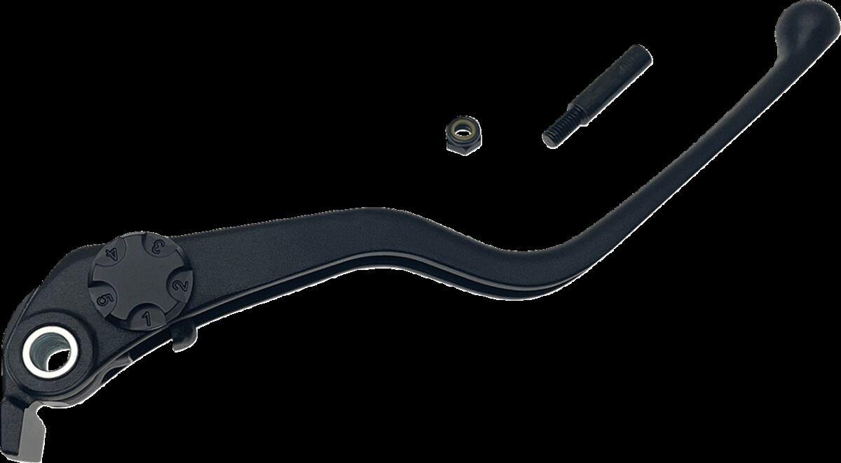 H07-0731MB-B - Drag Specialties Wide Blade Brake Lever For Harley Davidson RA 1250 2021-2024 - Black