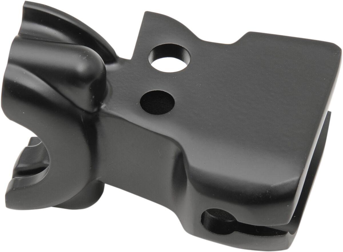 H07-0780MB-3 - Drag Specialties Clutch Lever Bracket For Harley Davidson FLHR 1584 2008 Left - Black
