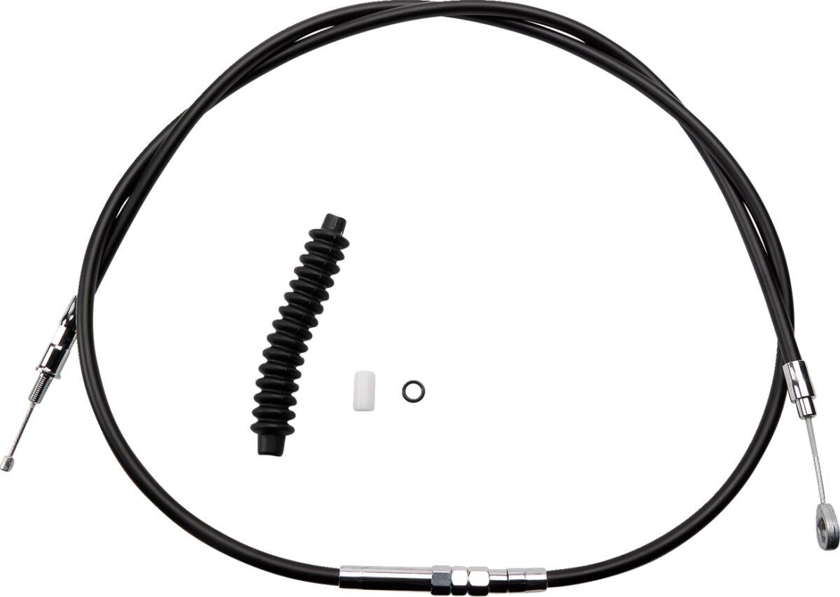 4321004HE - Drag Specialties Clutch Cable For Harley Davidson FLHR 1340 1994-1998 184.5 cm (72-11/16") - Black